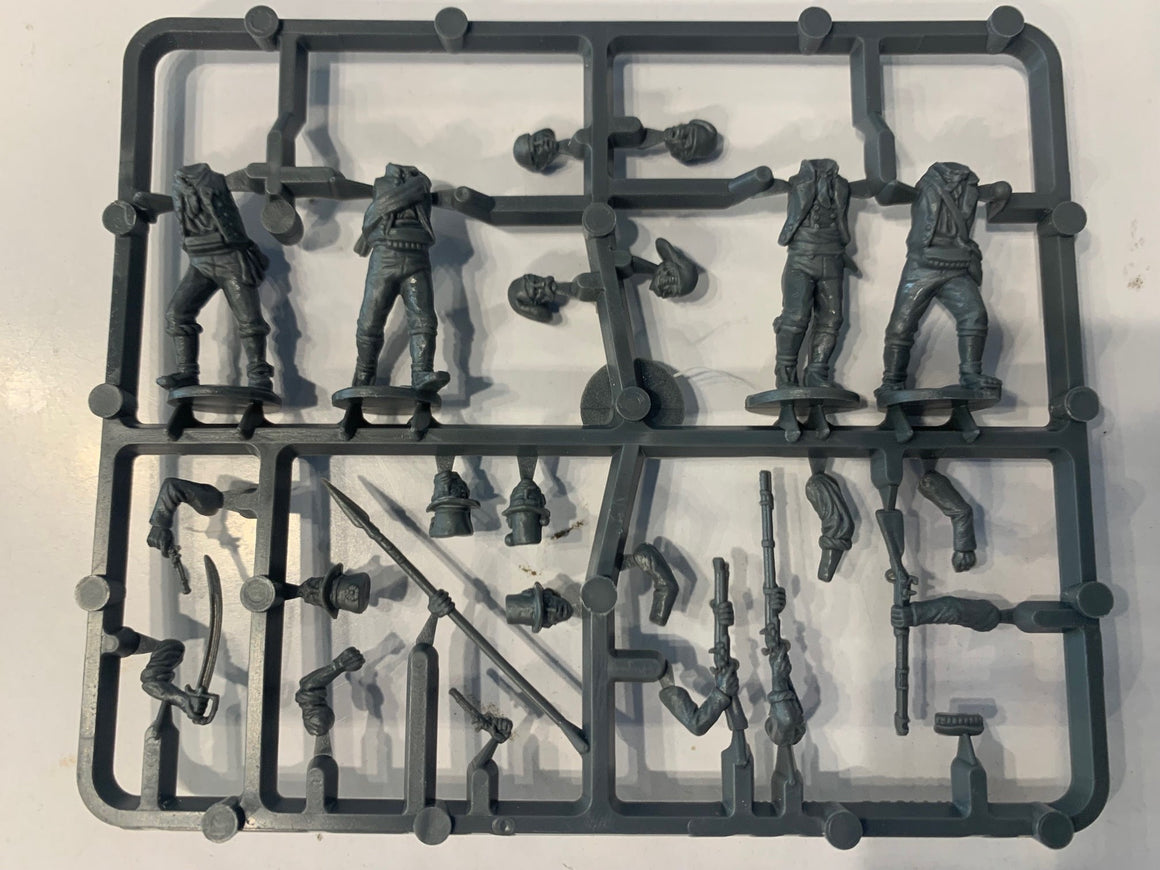 Perry Miniatures Spanish SINGLE SPRUE Napoleonic Spanish Guerrillas