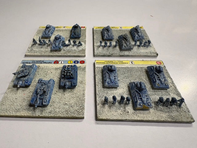 6mm Sci fi Epic Human APC Tank Command Horizon