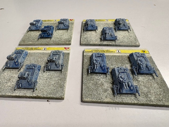 6mm Sci fi Epic Human APC Light Tank Command Horizon