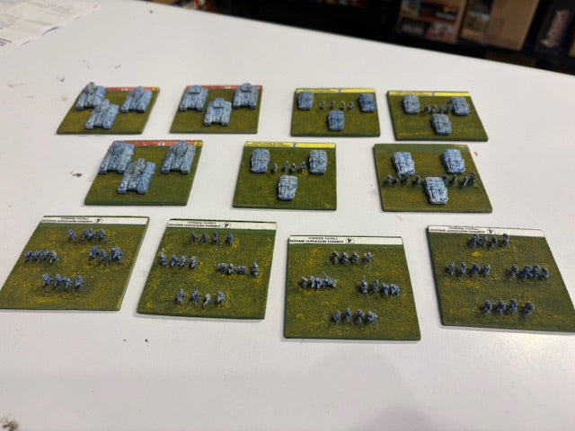 6mm Sci fi Epic Human Tank army Command Horizon