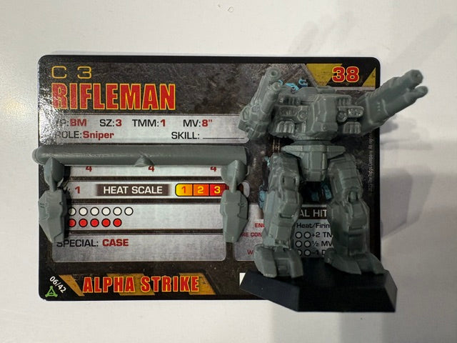 Battletech Riflemen single mech from Cat35490