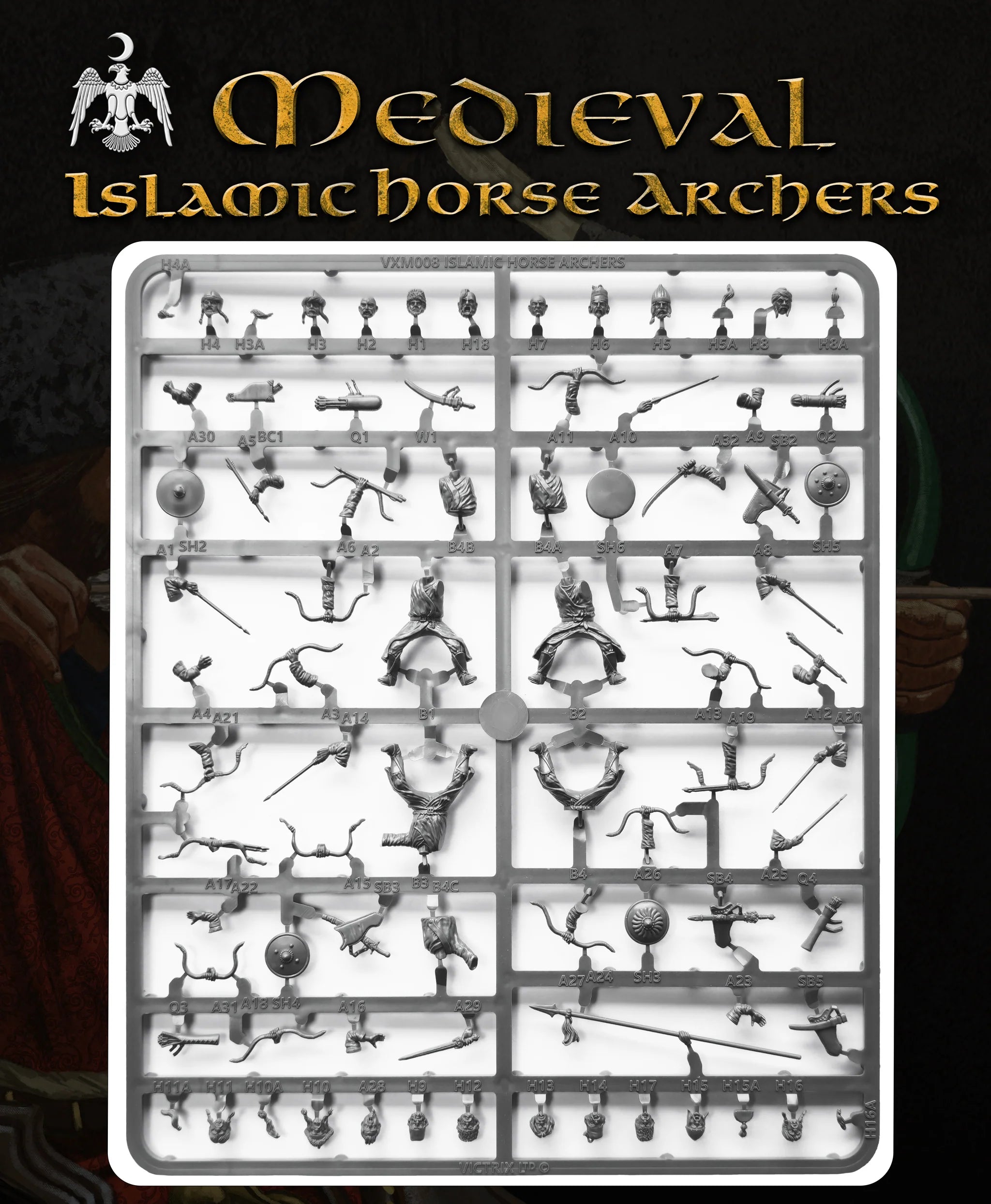 Victrix Islamic Horse Archers Single sprue 28mm