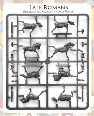 Victrix - Late Roman Unarmoured Cavalry Single Sprue  VXDA013 28mm plastic
