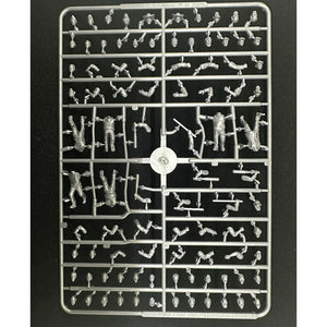 Wargames Atlantic SINGLE SPRUE Civilians & Survivors (1): 1 x Men Sprue 28mm