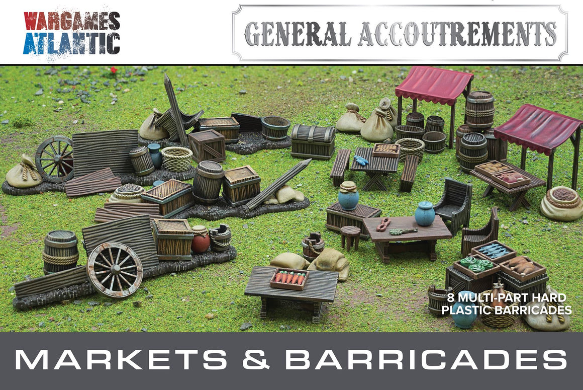 Wargames Atlantic Markets & Barricades General  Accoutrements