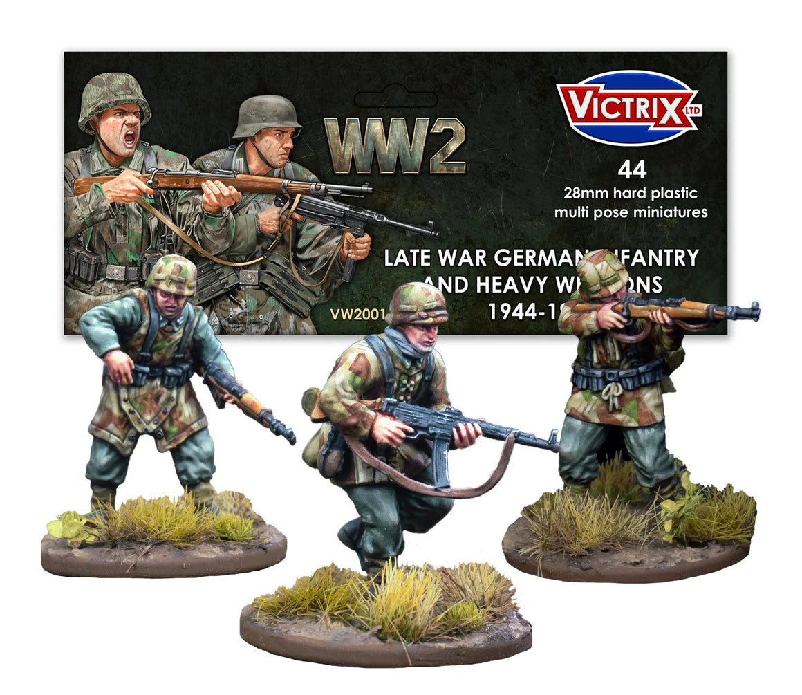 VW2001 - Victrix German Infantry & Heavy Weapons WWII 28mm