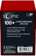 Ultra PRO: Eclipse - 100+ 2-Piece Deck Box - Apple Red