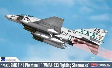 Academy: 1:48 USMC F-4J Phantom II "VMFA-333 Fighting Shamrocks" 12356