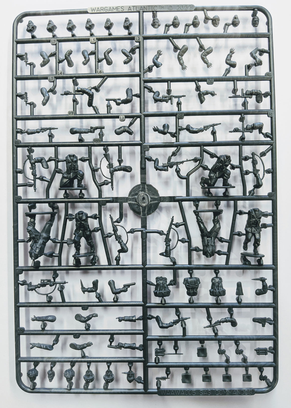 Wargames Atlantic British SAS/Commandos single sprue