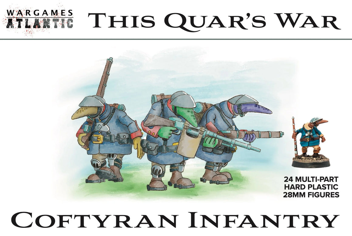 Wargames Atlantic: This Quar's War - Coftyran Infantry
