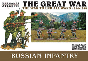 Wargames Atlantic Russian Infantry WWI Great War