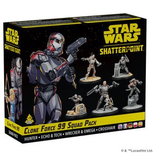 Star Wars: Shatterpoint - Clone force 99 Squad Pack