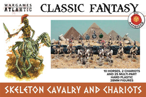 Wargames Atlantic Classic Fantasy Skeleton Cavalry and Chariots