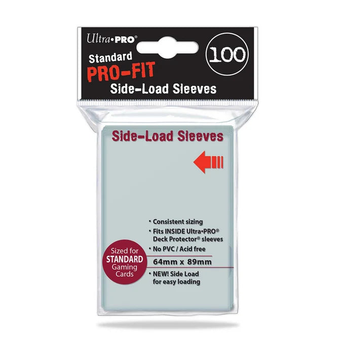 Ultra PRO: Pro-Fit Side-Load Inner Sleeves (Standard 64mm x 89mm)
