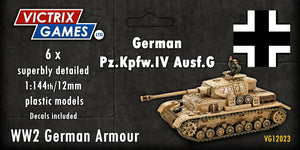 Victrix Panzer IV G 12mm/1:144 scale VG12023
