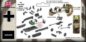 Victrix Pak 40 + Sd.Kfz.11 VG12026 Single sprue 1:144th 12mm