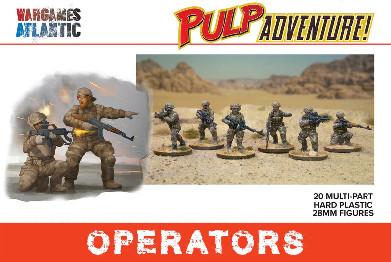 Wargames Atlantic: Pulp Adventure! - Operators