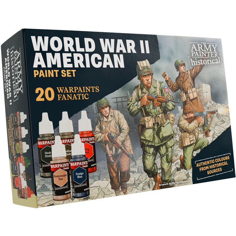 The Army Painter: Historical - World World II American Paint Set
