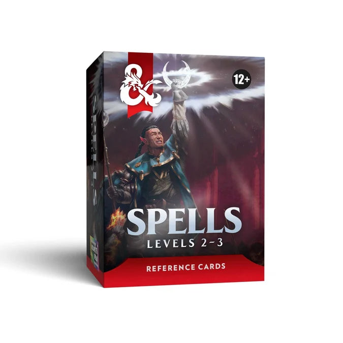 Dungeons & Dragons: Spells - Level 2-3 Reference Cards