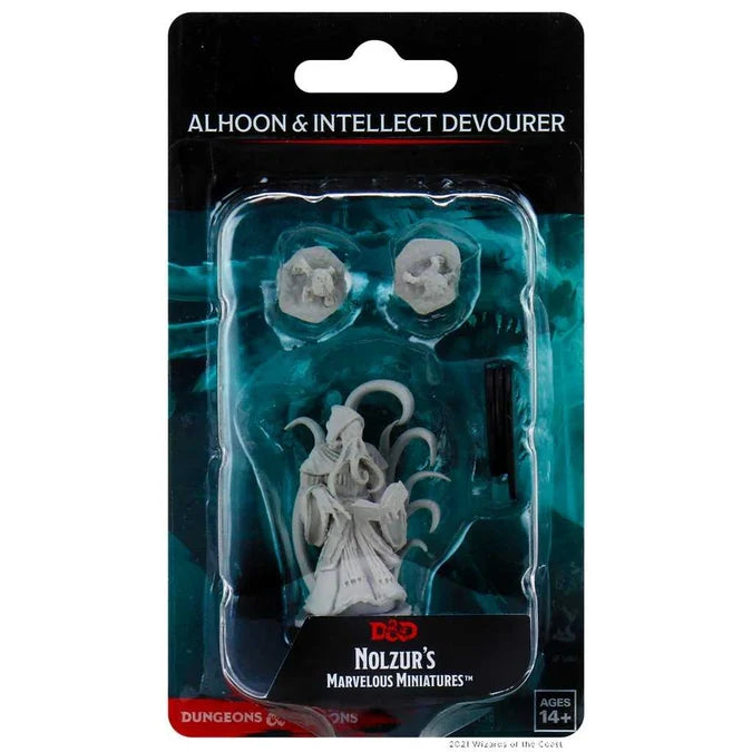 Nolzur's Marvelous Miniatures: Alhoon & Intellect Devourer