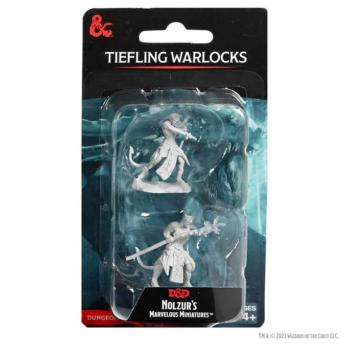 Nolzur's Marvelous Miniatures: Tiefling Warlocks