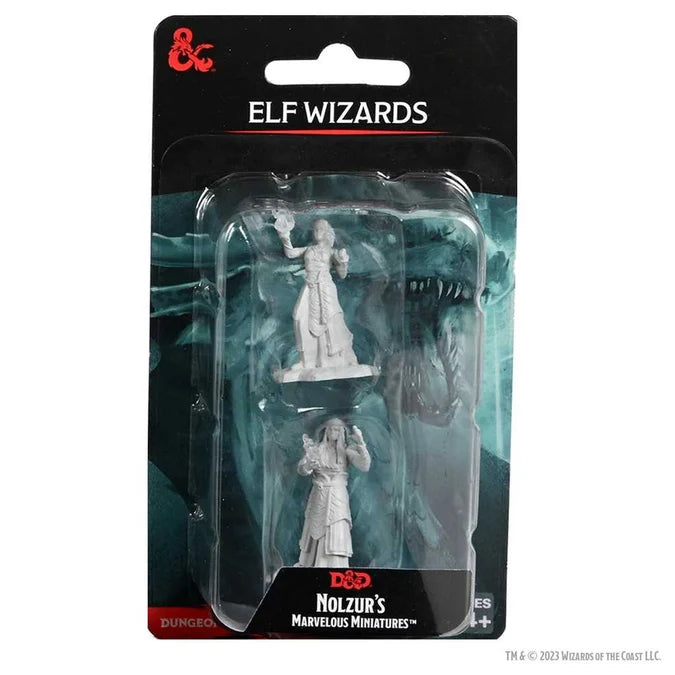 Nolzur's Marvelous Miniatures: Elf Wizards