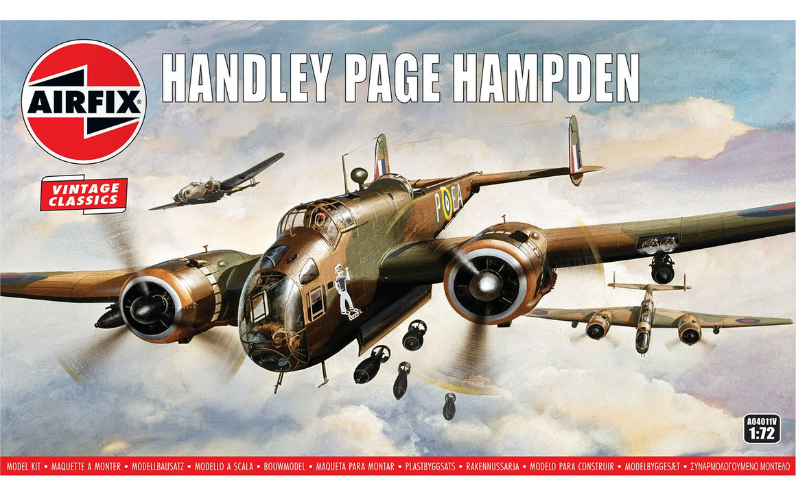 Airfix Vintage Classics: 1:72 Handley Page Hampden