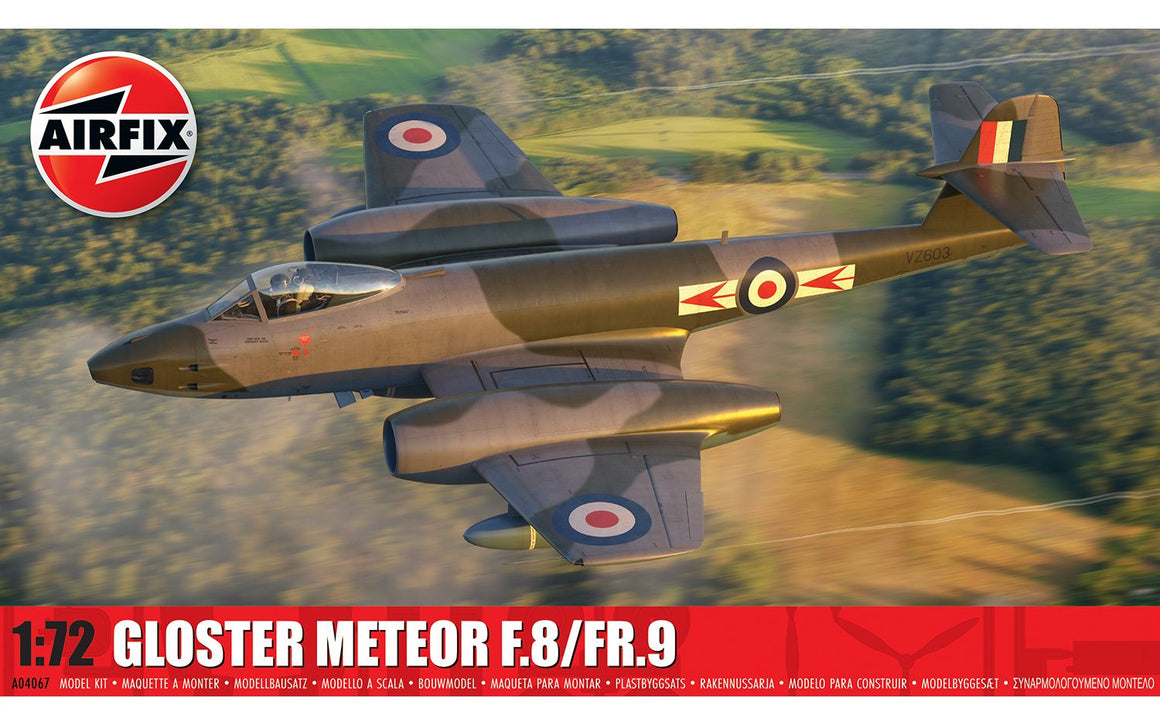 Airfix 1:72 Gloster Meteor F.8/FR.9