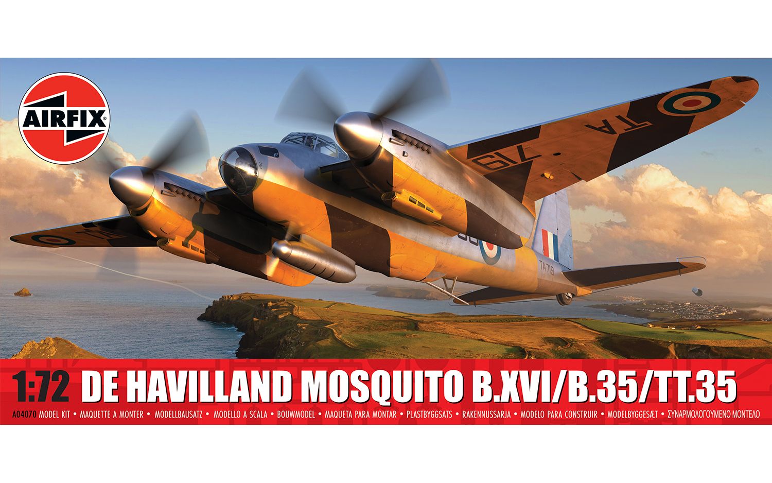 Airfix: 1:72 De Havilland Mosquito B.XVI/B.35/TT.35