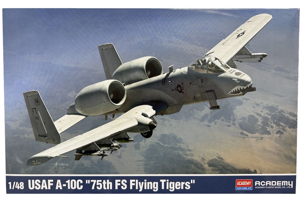 Academy: 1:48 USAF A-10C "75th FS Flying Tigers"
