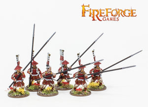 FireForge Samurai Wars Ashigaru Warriors - Single Sprue