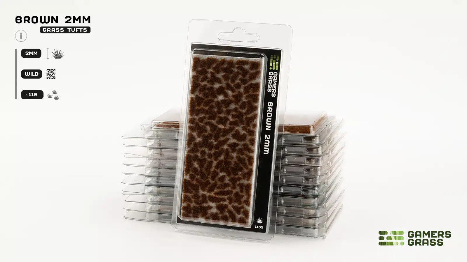 Gamer's Grass Gen II - Brown 2mm