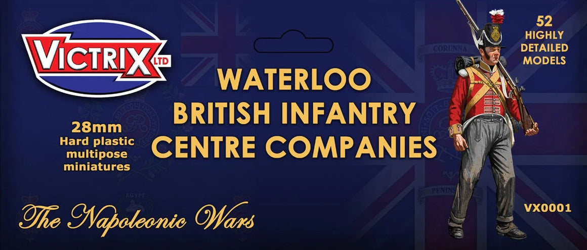 VX0001 - Waterloo British Infantry Centre Companies