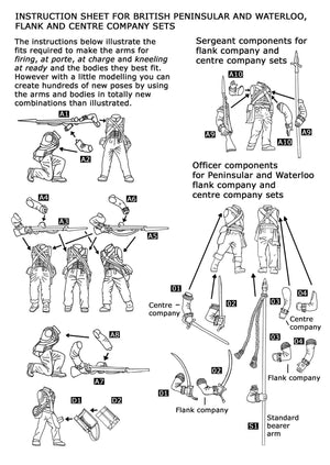 VX0001 - Waterloo British Infantry Centre Companies