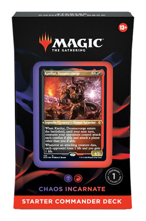 Magic the Gathering Starter Commander Deck