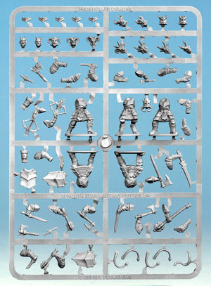 Oathmark Fantasy Orc Goblin Bundle 28mm D&D 5 sprues Frostgrave