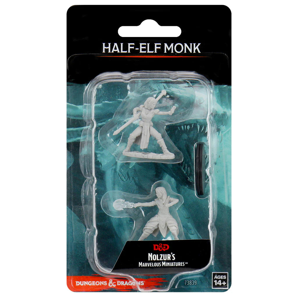 Half-Elf Monk (Female) - Nolzur's Marvelous Miniatures