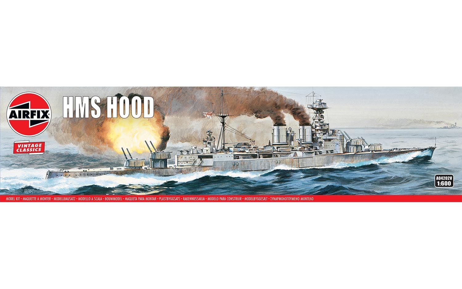 Airfix 1/600 HMS Hood
