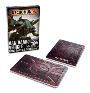 Necromunda Van Saar Vehicle Gang Tactics Cards