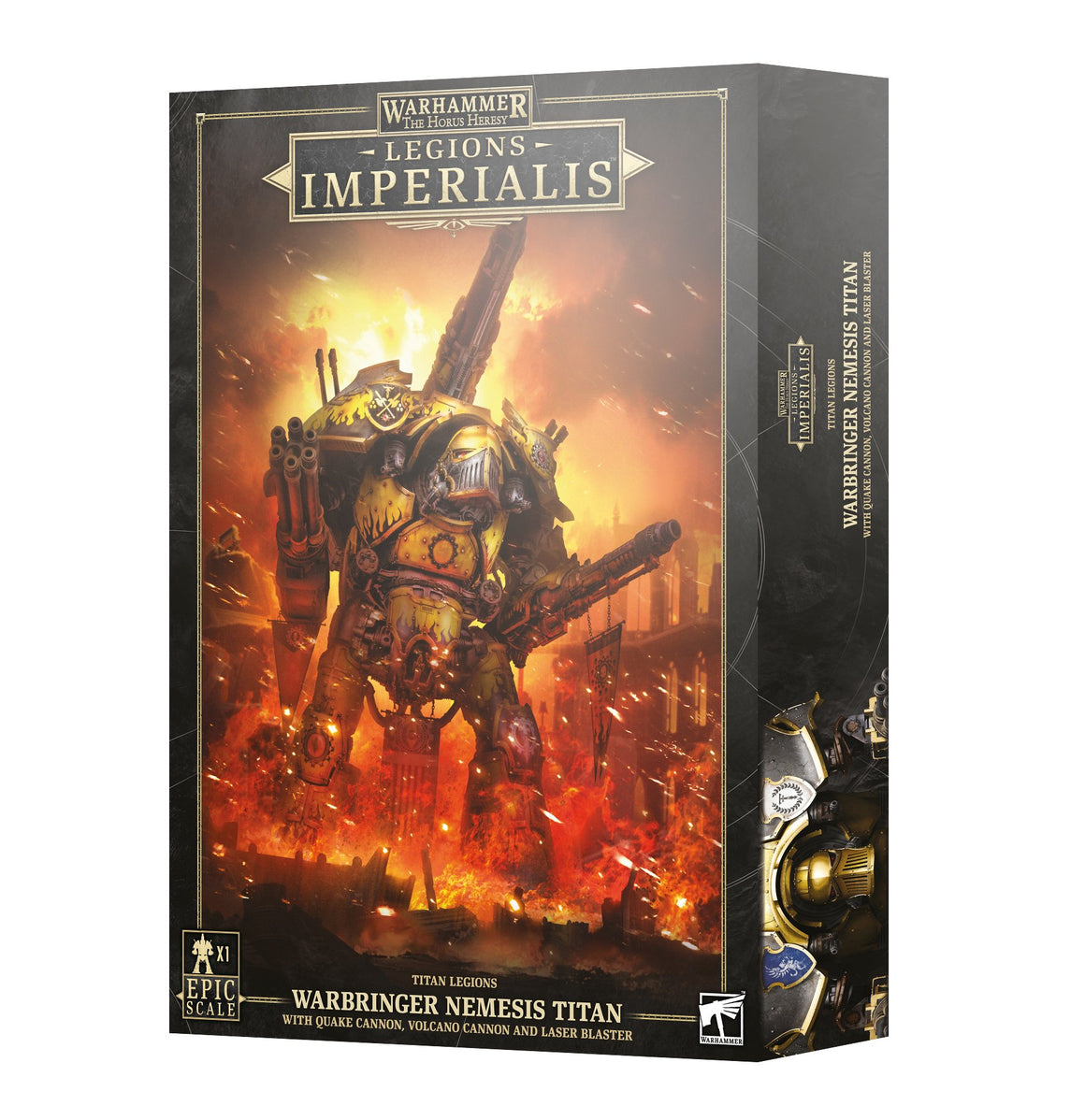Legions Imperialis: Warbringer Nemesis titan w/ Quake Cannon
