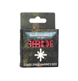 Warhammer 40K: Chaos Space Marines Dice