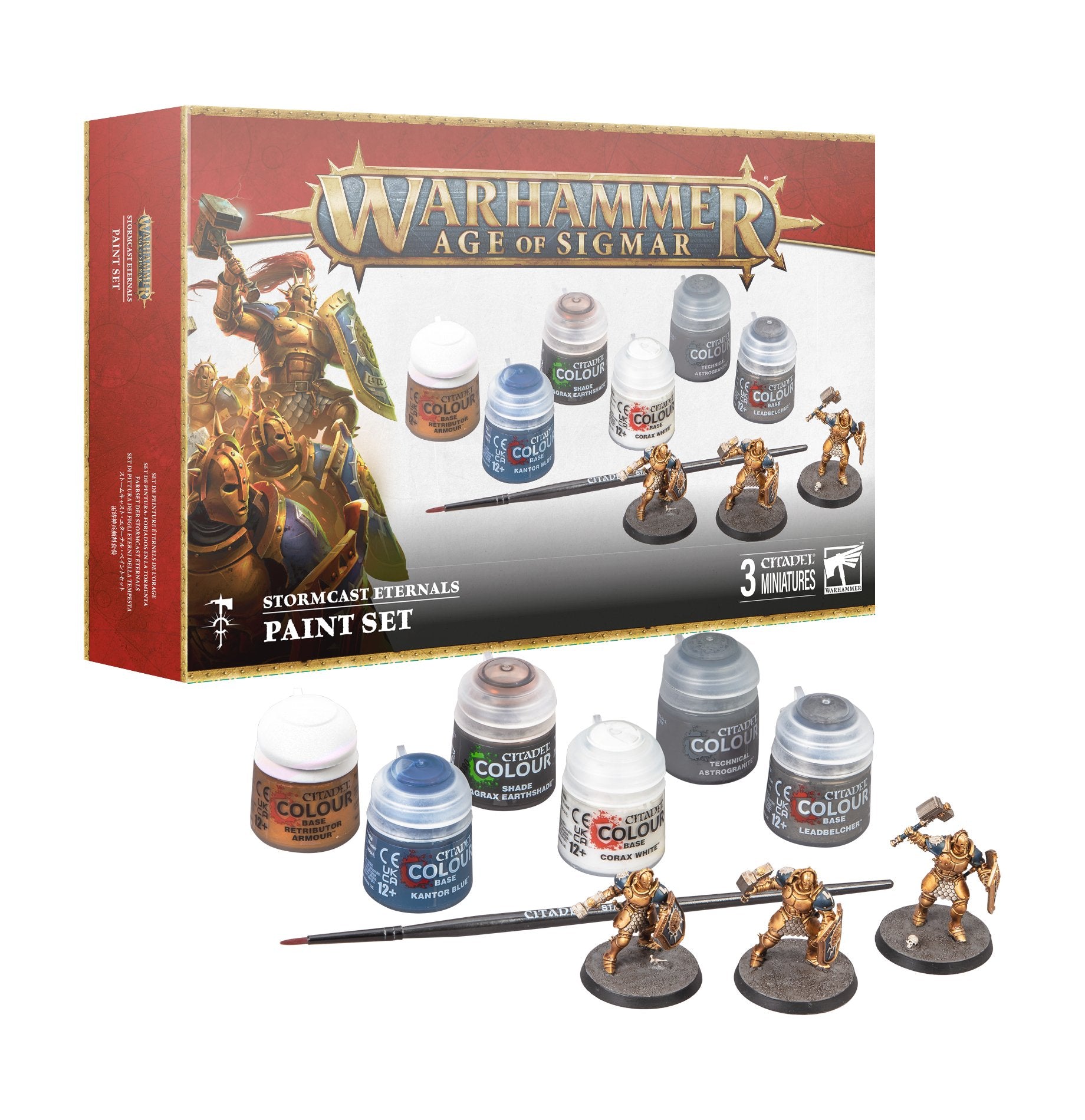Warhammer: Age of Sigmar - Stormcast Eternals Paint Set