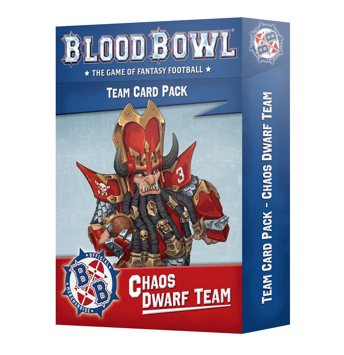 Bloodbowl: Chaos Dwarf Team Cards