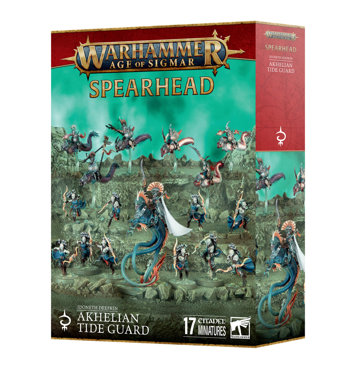 Age of Sigmar: Spearhead - Idoneth Deepkin: Akhelian Tide Guard
