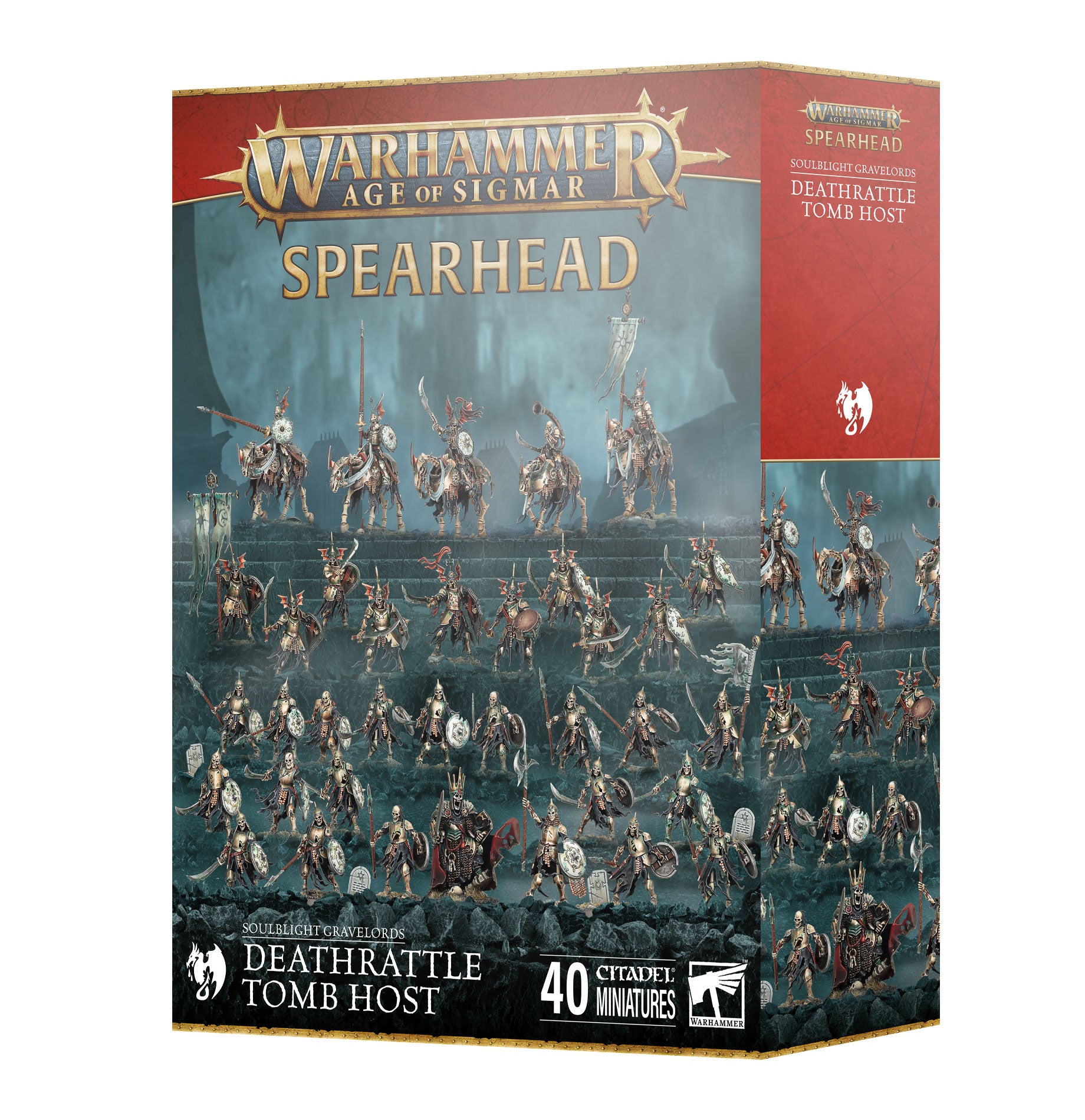 Age of Sigmar: Spearhead - Soulblight Gravelords: Deathrattle Tomb Host