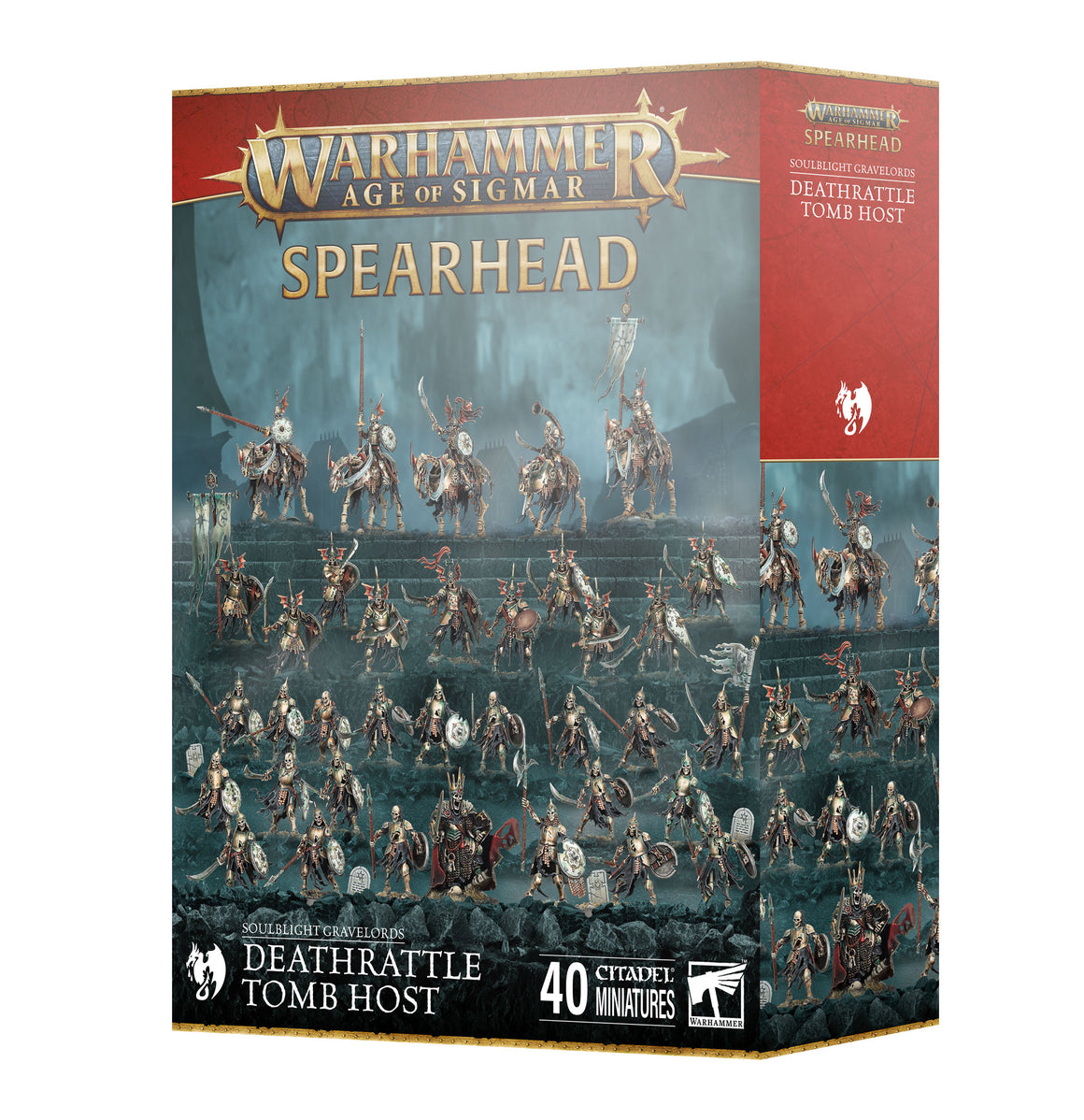 Age of Sigmar: Spearhead - Soulblight Gravelords: Deathrattle Tomb Host