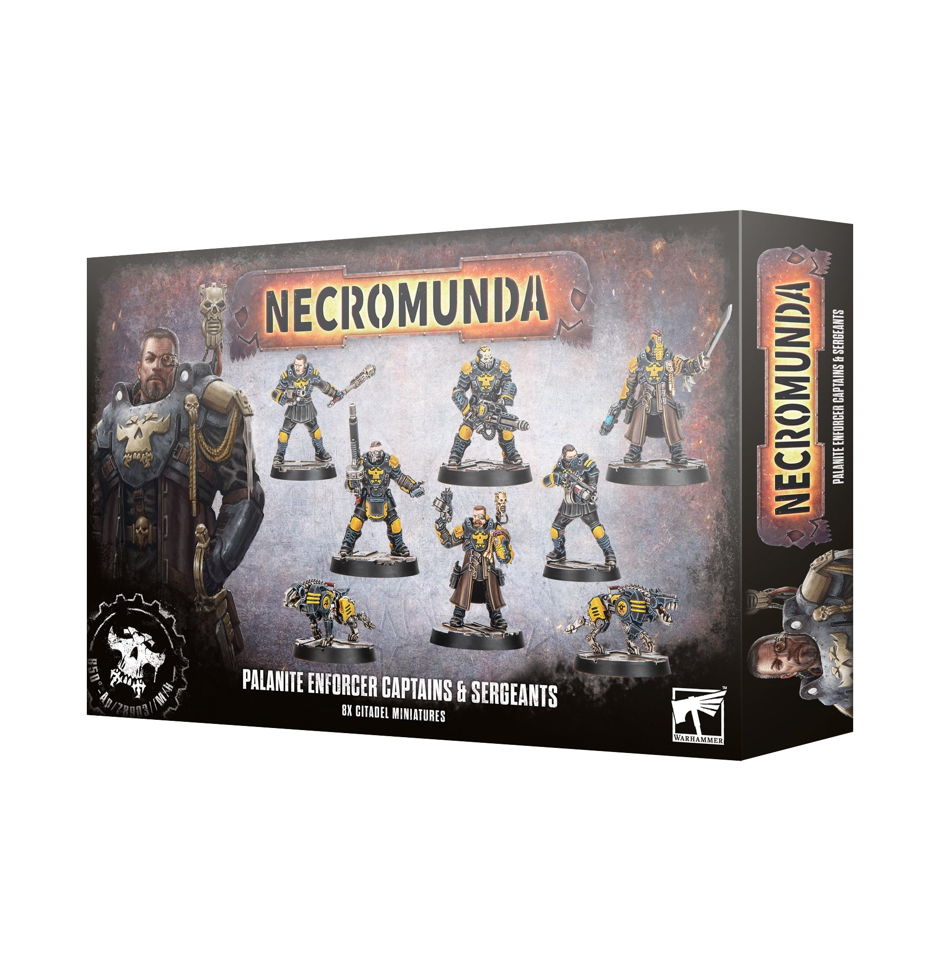Necromunda: Palanite Enforcers and Sergeants