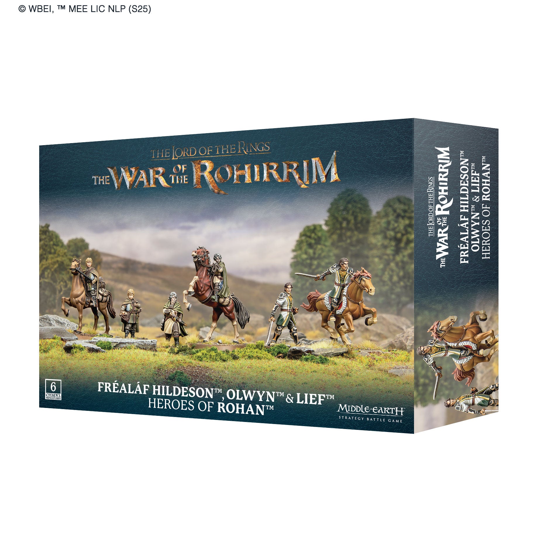 Middle-Earth Strategy Battle Game: Frealaf Hildeson, Olwyn & Lief, Heroes of Rohan
