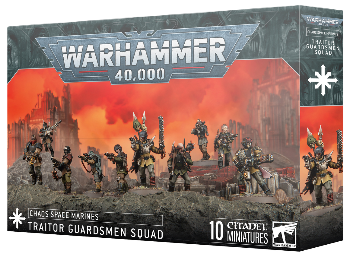Chaos Space Marines: Traitor Guardsmen Squad (2025)