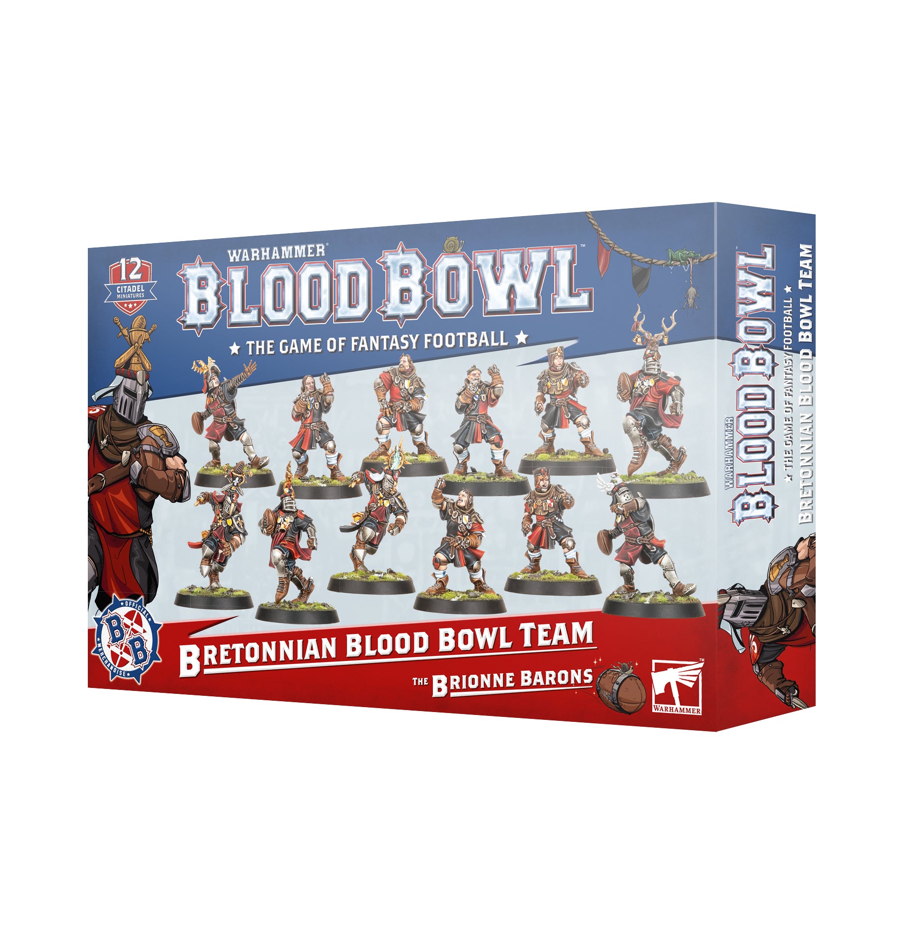 Warhammer: Bloodbowl - The Brionne Barons: Bretonnian Team